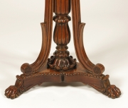 View 4: British Colonial Padouk Wood Side Table