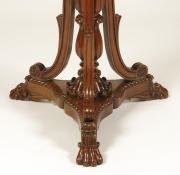 View 5: British Colonial Padouk Wood Side Table