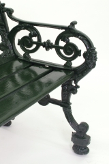 View 3: Cast Iron Garden Bench, 1880