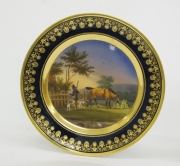 View 2: Pair of Old Paris Cabinet Plates, c. 1820