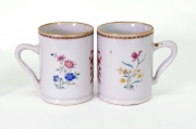 View 4: Pair of Chinese Export Armorial Small Mugs, c. 1750