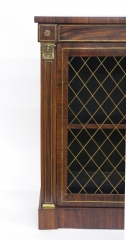 View 6: Regency Rosewood Bookcase Cabinet, c. 1820
