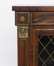 View 7: Regency Rosewood Bookcase Cabinet, c. 1820