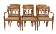 View 1: Set of Six British Colonial Dining Chairs, c. 1830