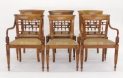 View 11: Set of Six British Colonial Dining Chairs, c. 1830