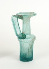 View 2: Early Byzantine Blown Glass Jug, Late 4th-Mid 5th Century AD