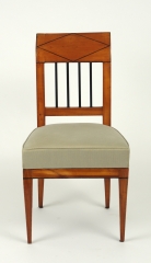 View 2: Biedermeier Cherry Side Chair, c. 1820