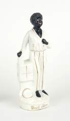View 5: Staffordshire figure, "Uncle Tom", c. 1852