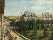 View 2: Achille Ernest Mouret (19th c.) French, "Villa Beausejour", 1840-60