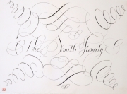 View 2: Commissioned Calligraphy